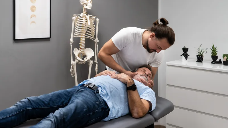 Chiropraktische HWS-Behandlung