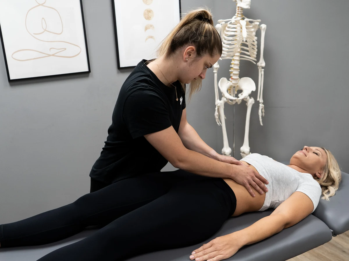 Osteopathische Bauchbehandlung